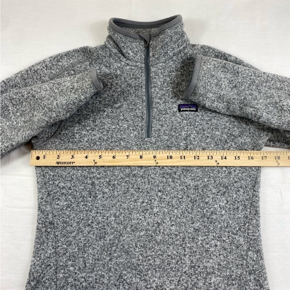 Patagonia Women's Better Sweater
Gray 1/4 Zip Popover‎ Sz S - Picture 6 of 10